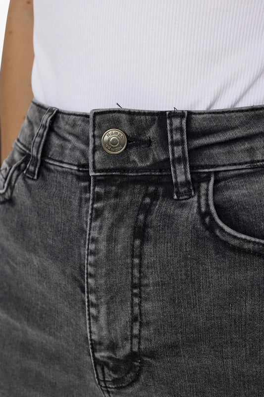 Paris Cropped Jeans Grey