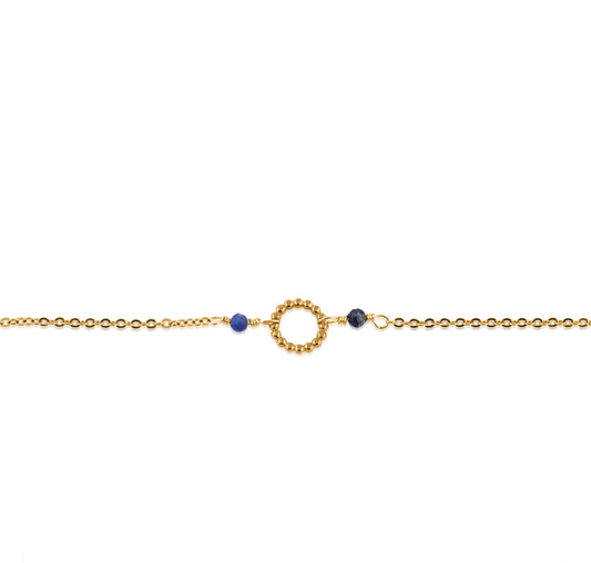 Freya Anklet Blue