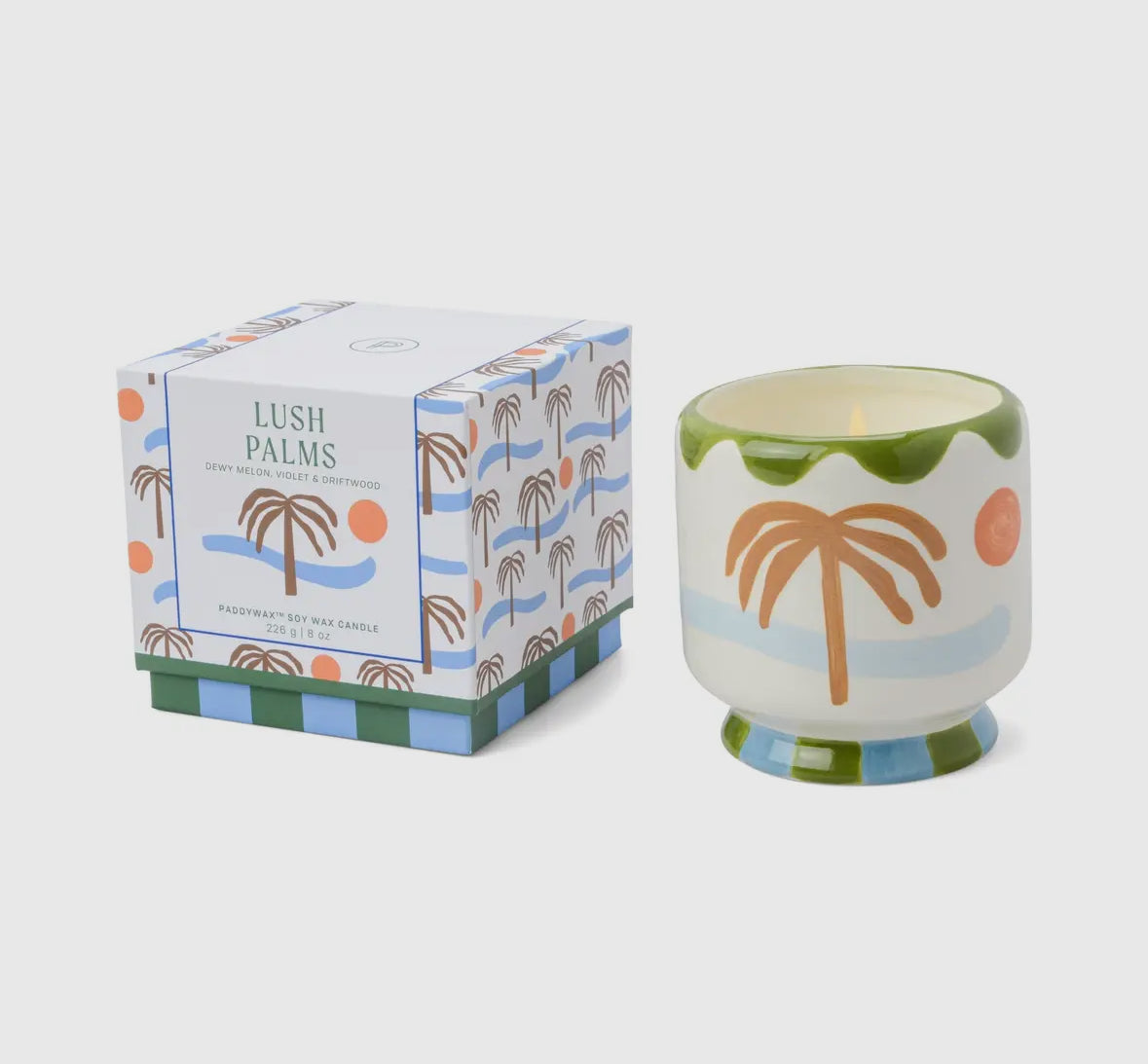 Palm Tree Summer Candle