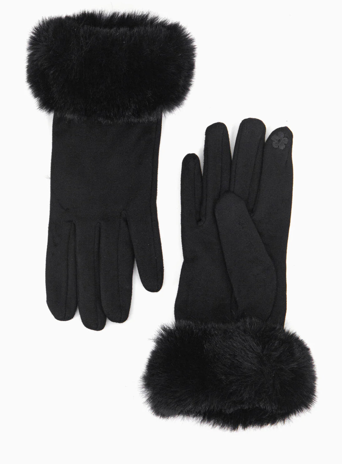 Zara Black Gloves