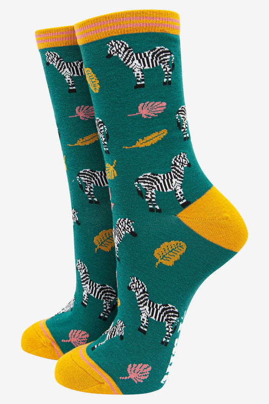 Zebra Bamboo Socks