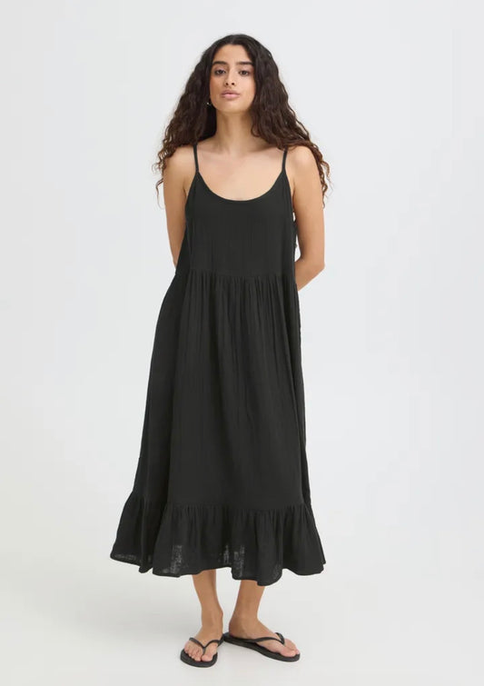 Foxa Midi Dress Black