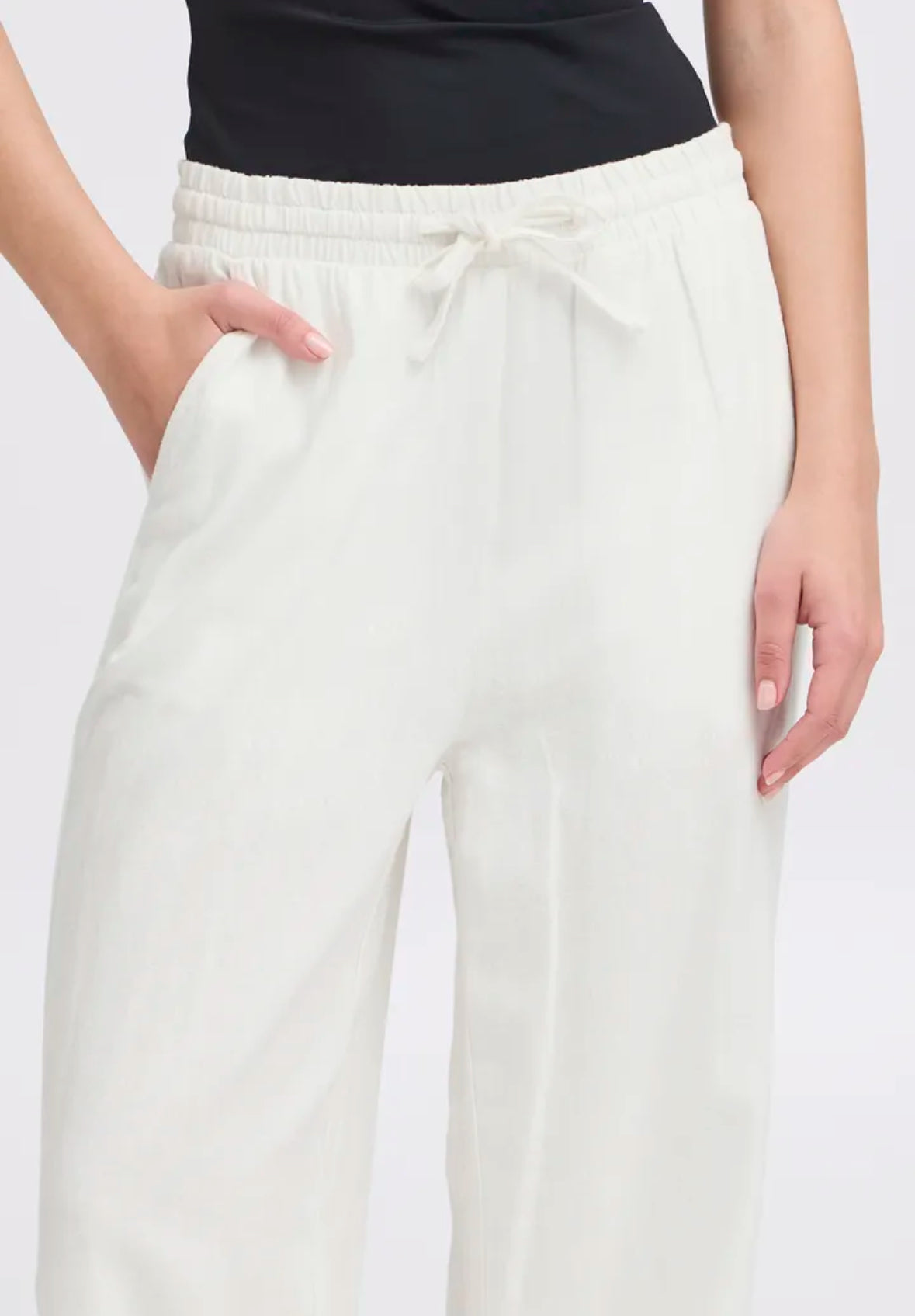 Linno Pants White