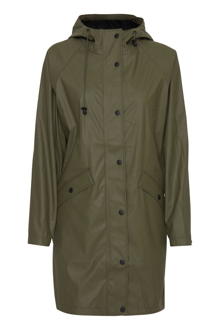 Tazi Rain Mac Khaki