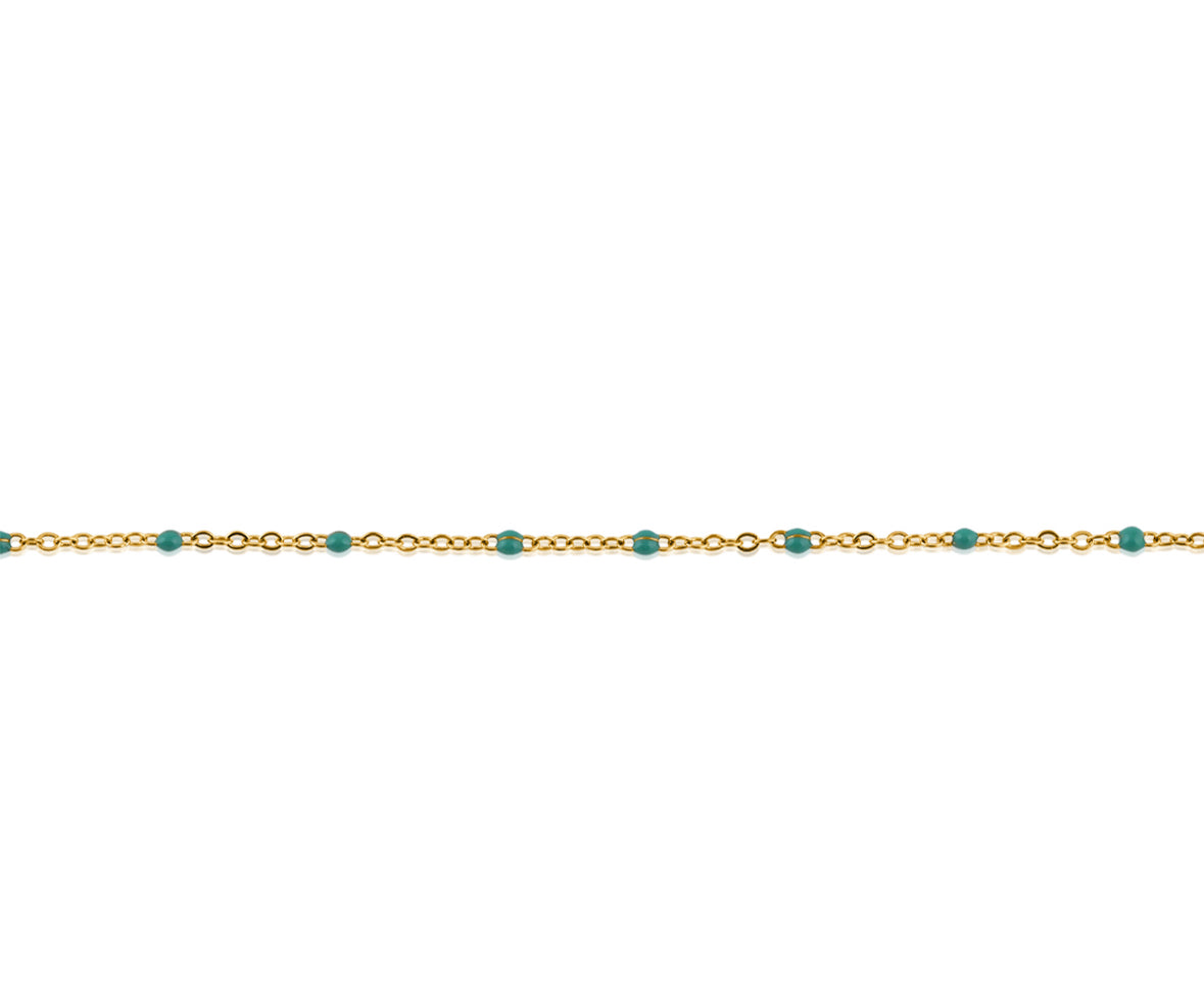 Lily Anklet Green