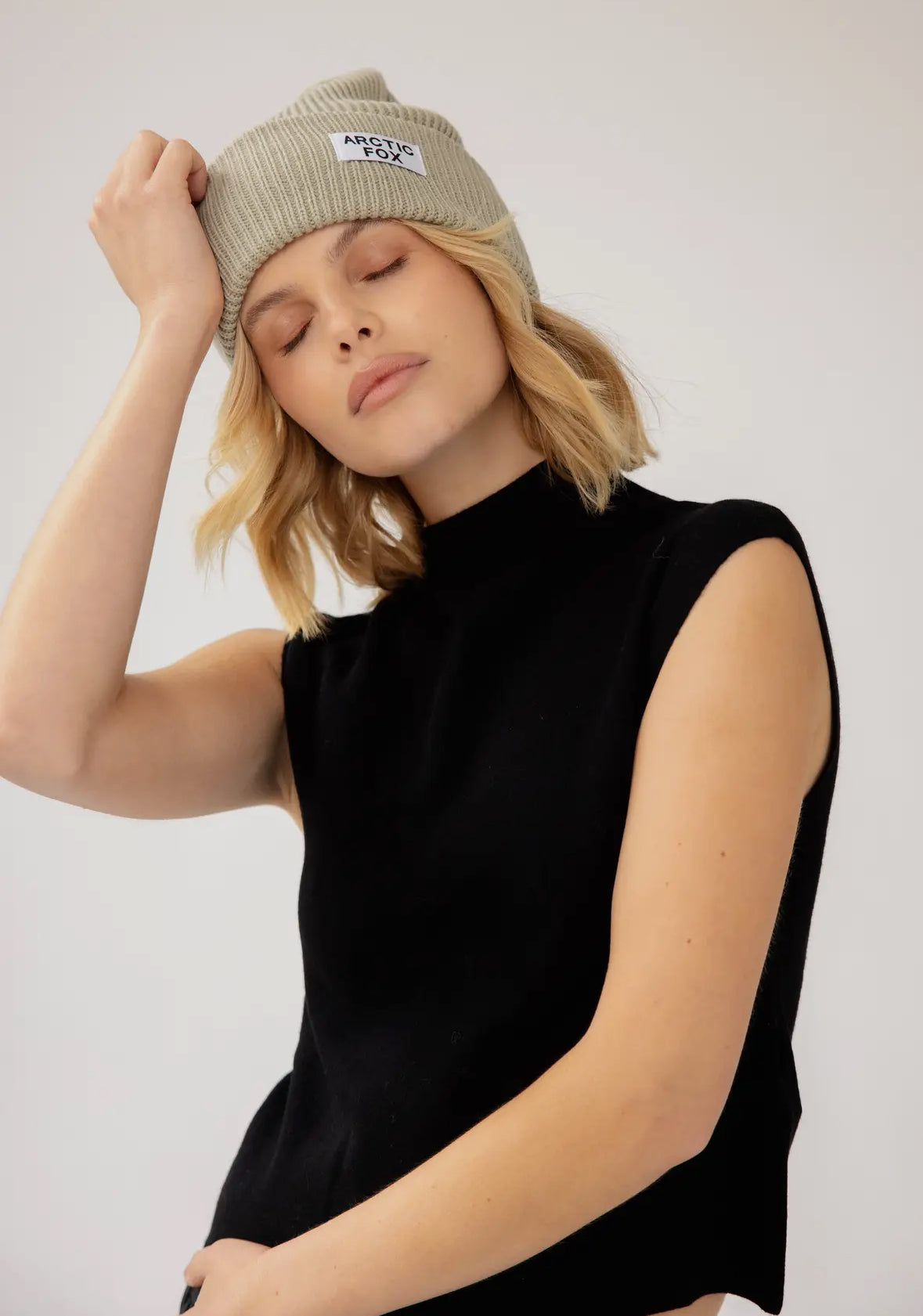 Recycled Bottle Beanie Arctic Grey