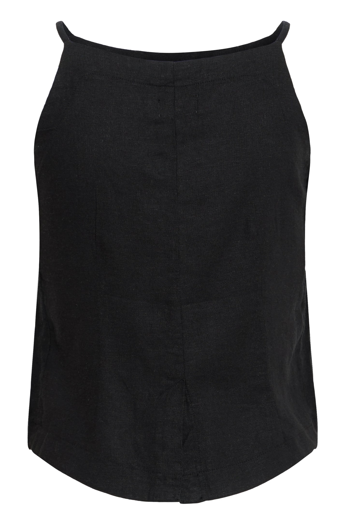 Linno Waistcoat Black