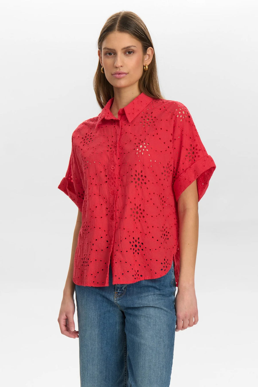 Karissa Shirt Geranium