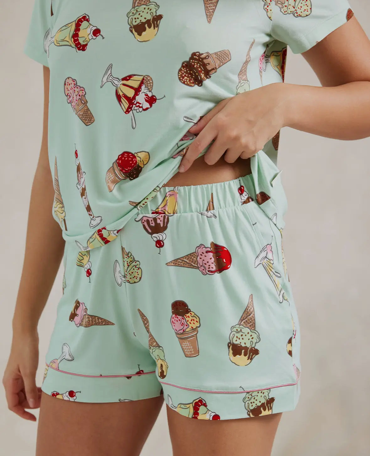 Ice Cream Short Pyjamas