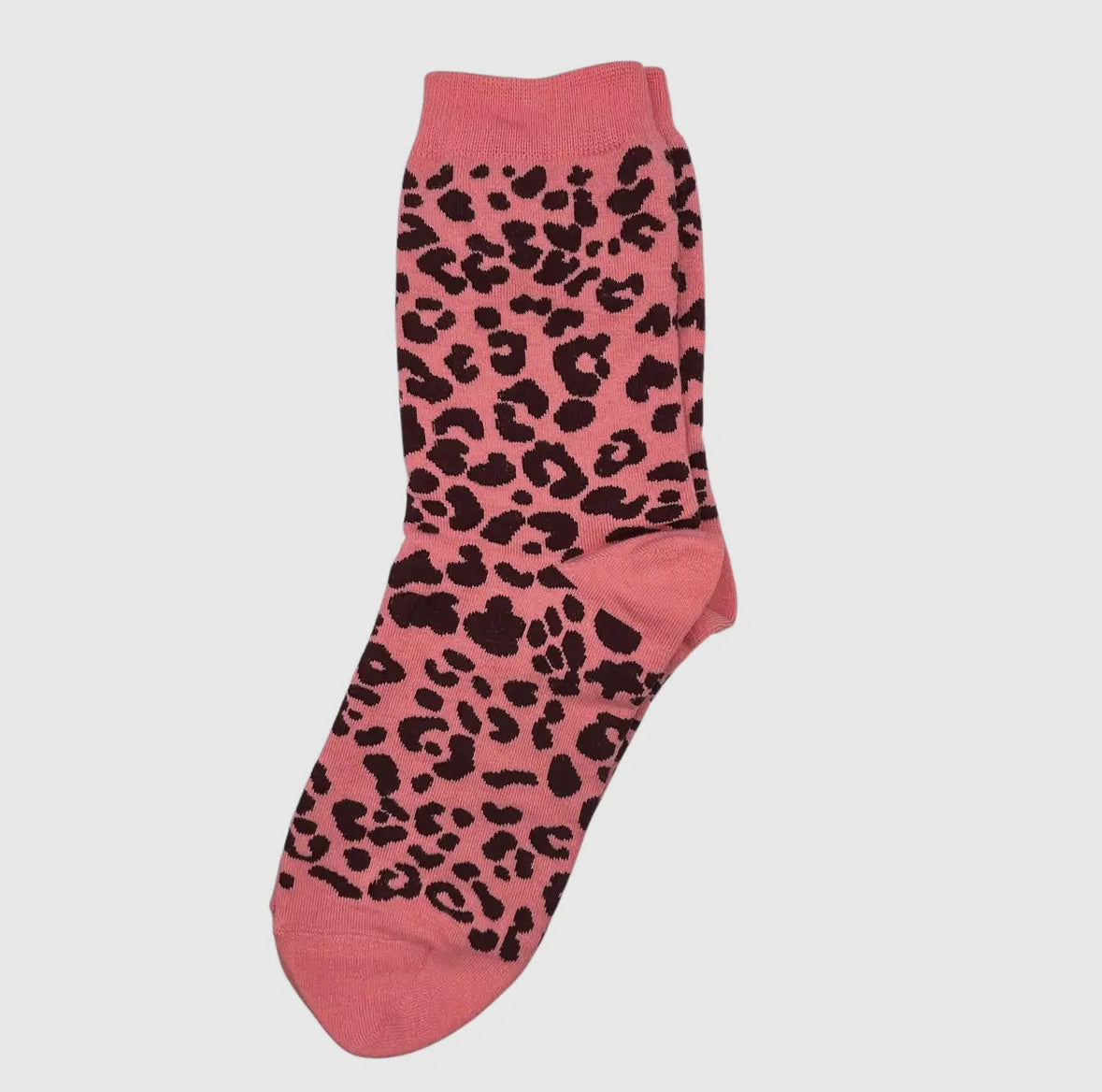 Leopard Pink Socks