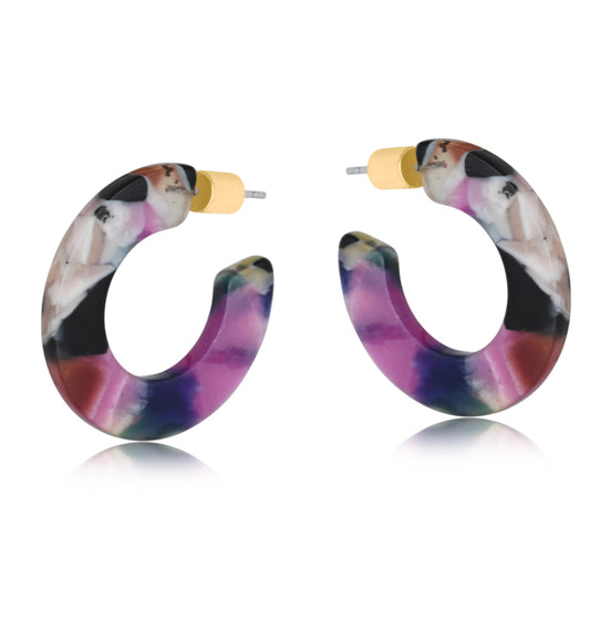 Camille Flat Hoops