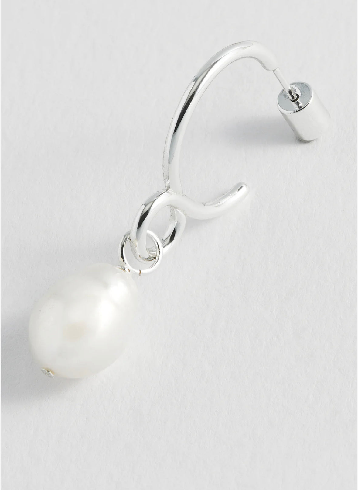 Twist Pear Drop Earring