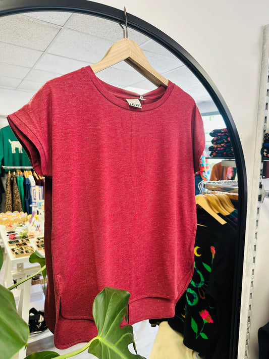 Rebel T-Shirt Maroon