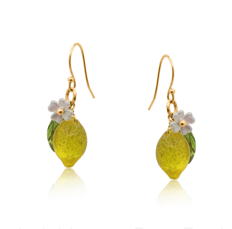 Santorini Lemon Earrings