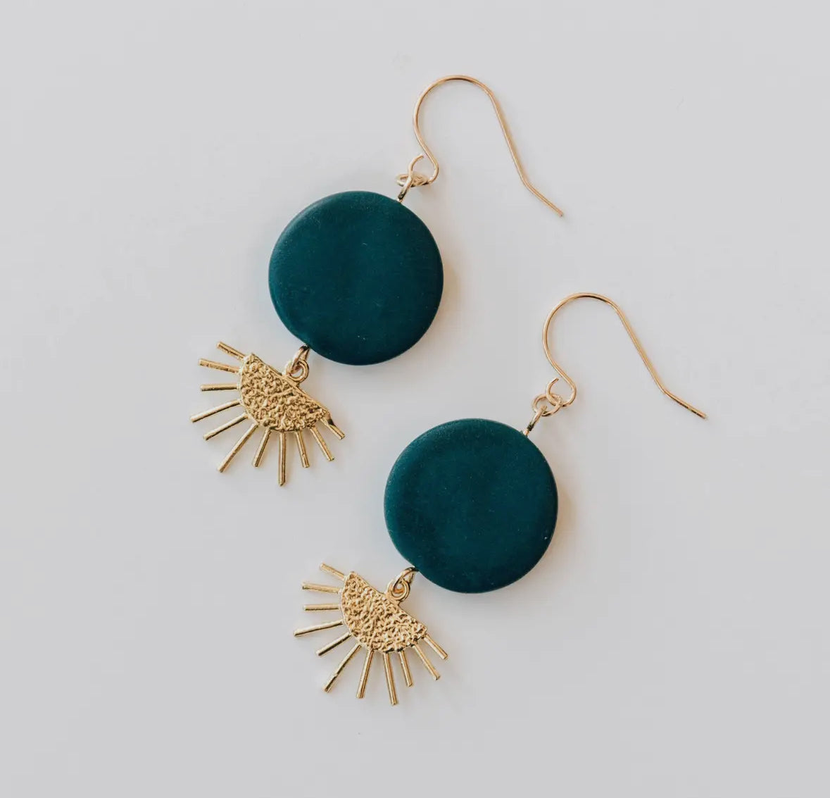Sunset Teal Drops