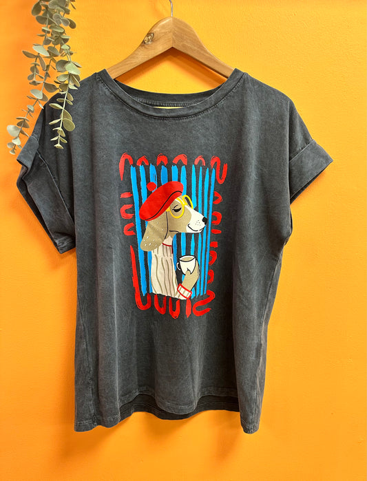French Dog Tee