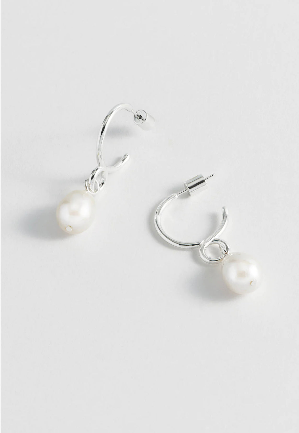 Twist Pear Drop Earring