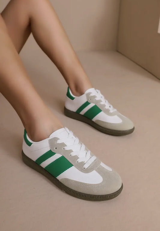 Monroe Green Trainers - Rogue Boutique UK