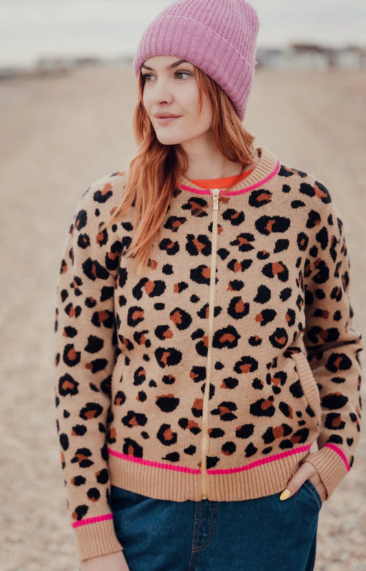 Solana Leopard Bomber