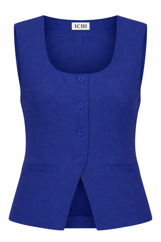 Kate Waistcoat Blue