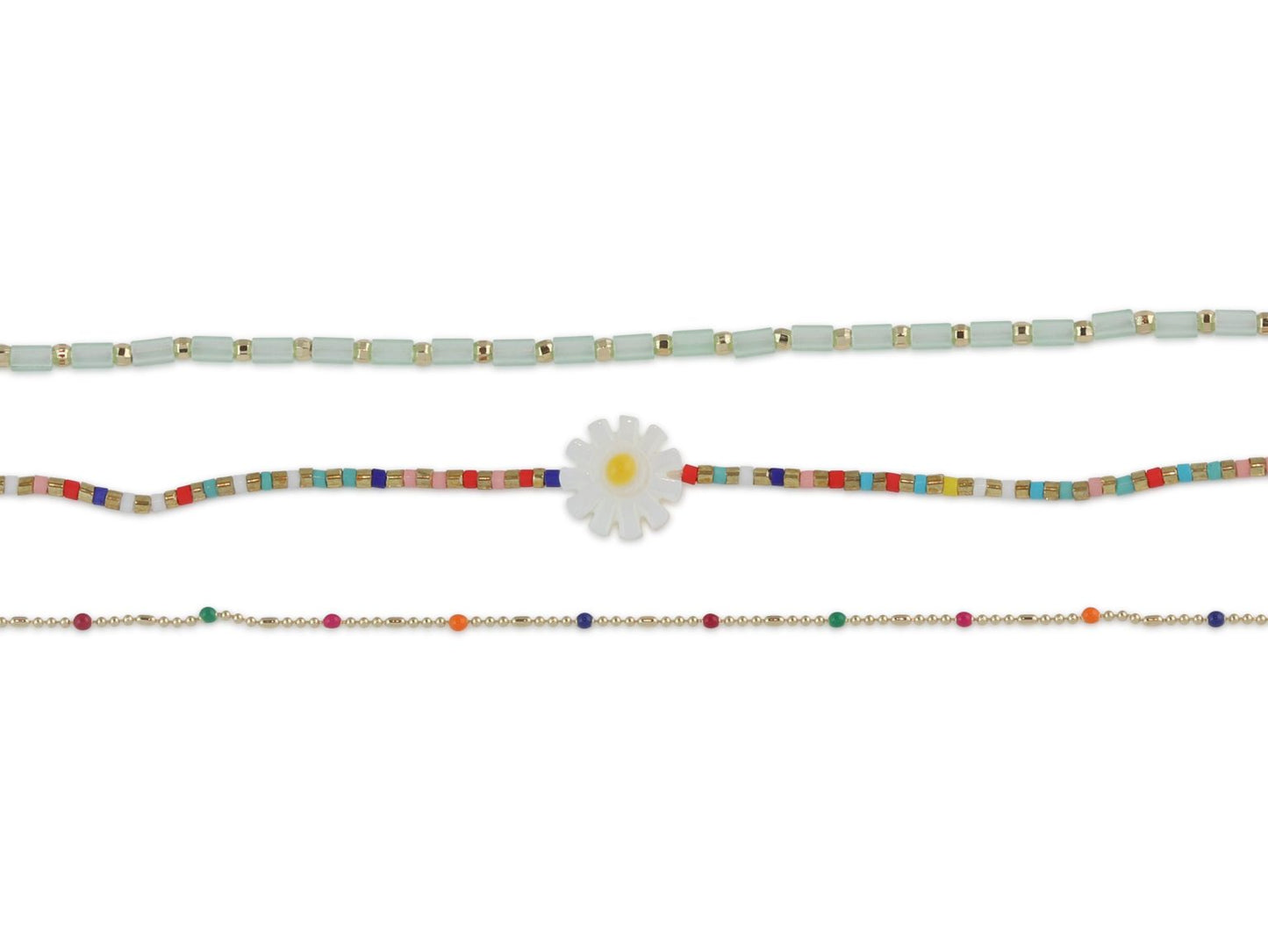 Cressida Pack of 3 Anklet