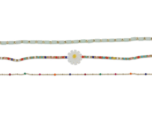 Cressida Pack of 3 Anklet