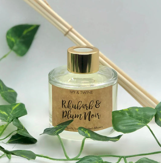 Rhubarb & Plum Noir Reed Diffuser