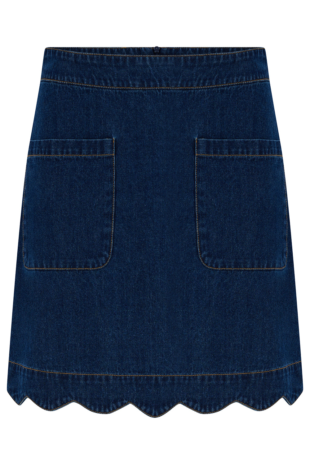 Vayda Scalloped Skirt