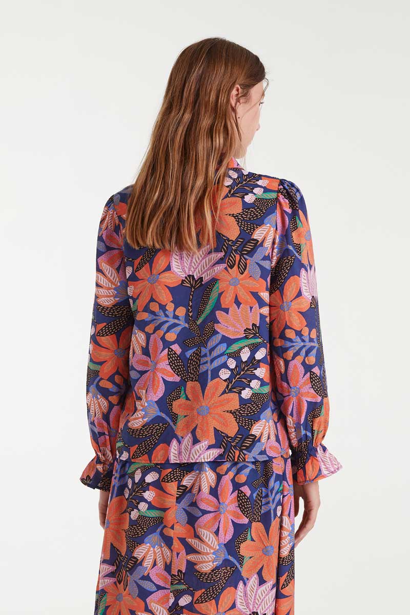 Tigerlily Crepe Shirt