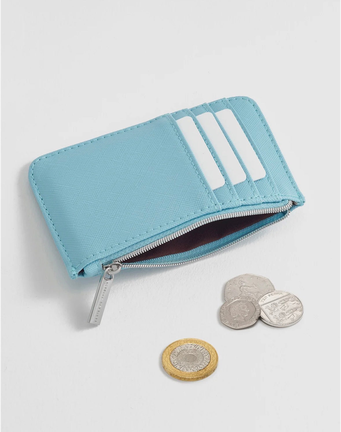 Blue "Adventure" Card Purse