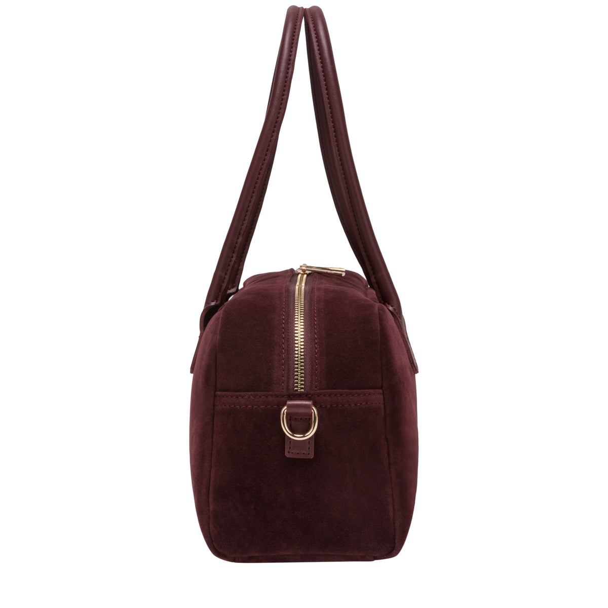 Every Other Suede Bowling Bag