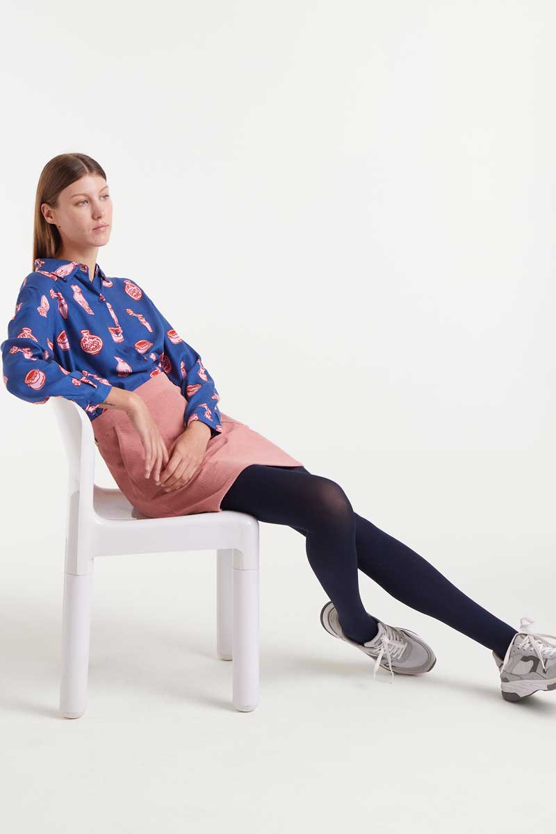 Cat Vase Twill Shirt