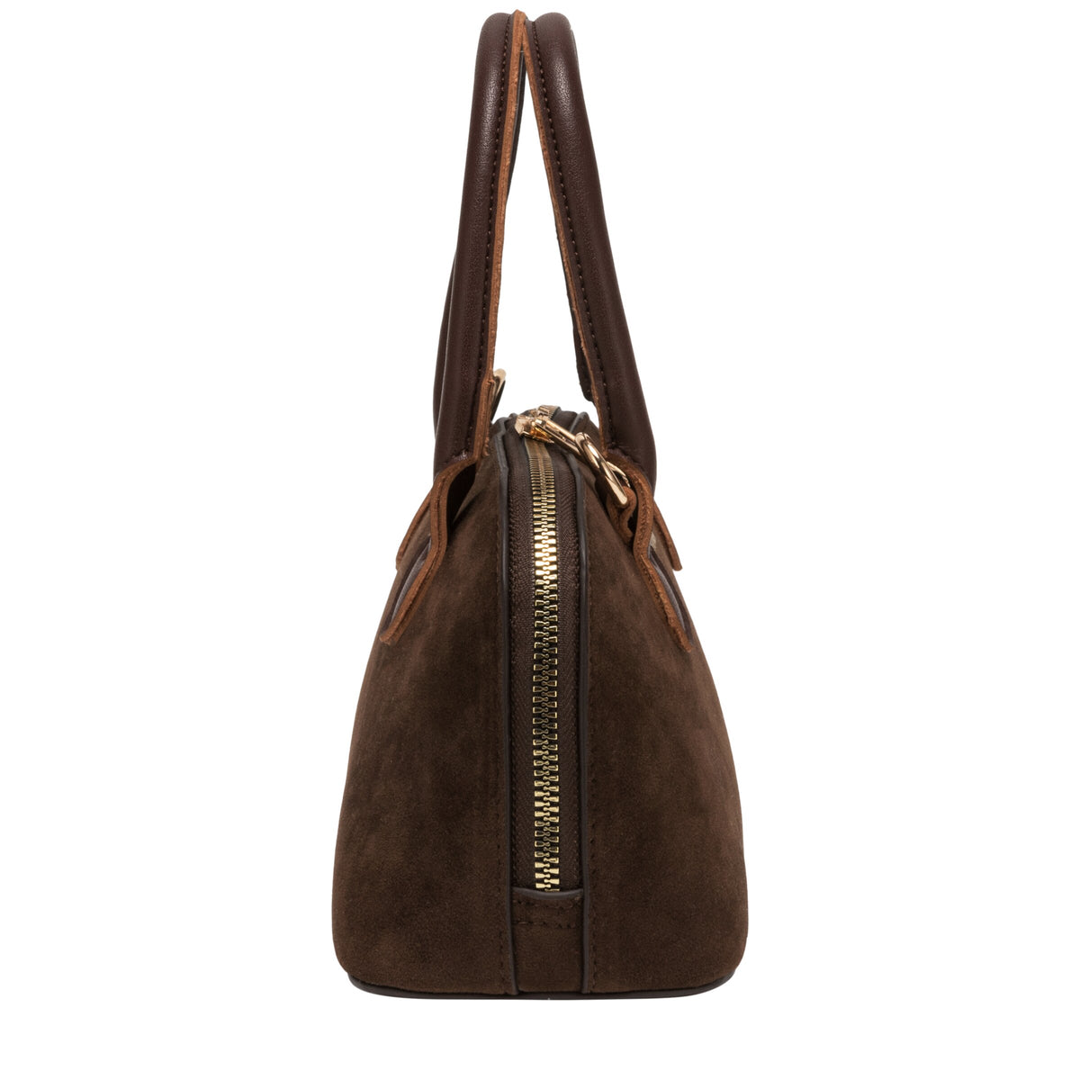 Every Other Suede Effect Mini Bowling Bag - Rogue Boutique UK
