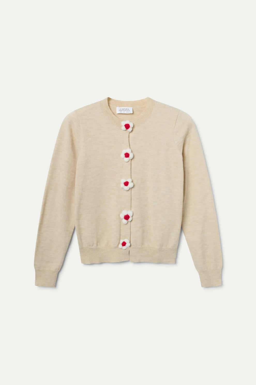 Flower button Cardigan