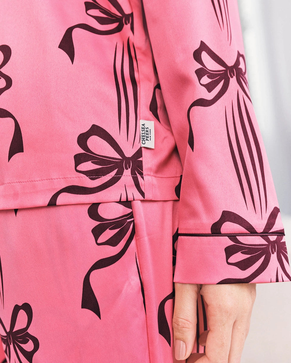 Satin Bow Pyjamas