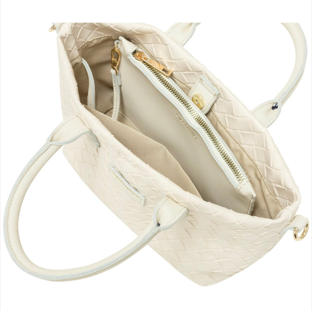 Every Other Woven Grab Bag Off White - Rogue Boutique UK