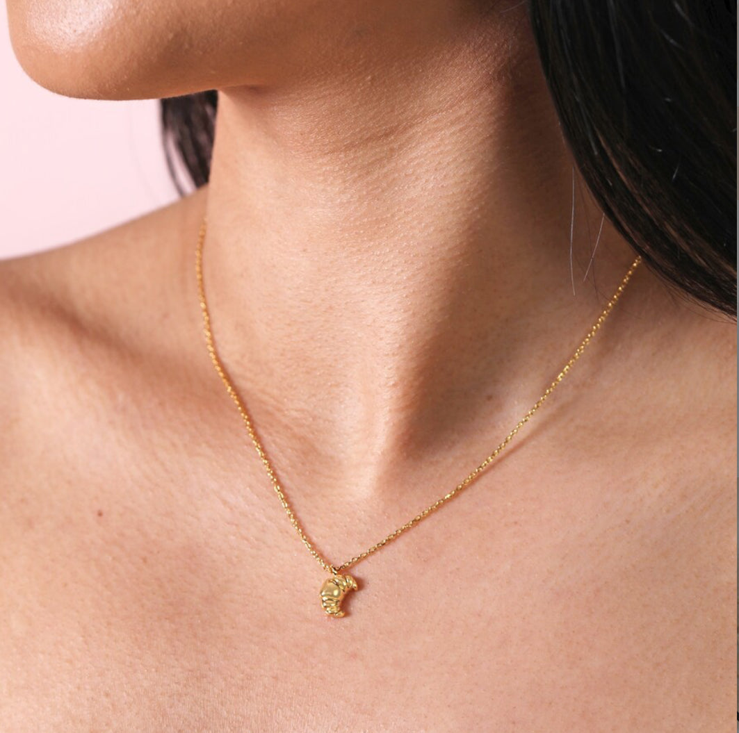 Croissant Necklace