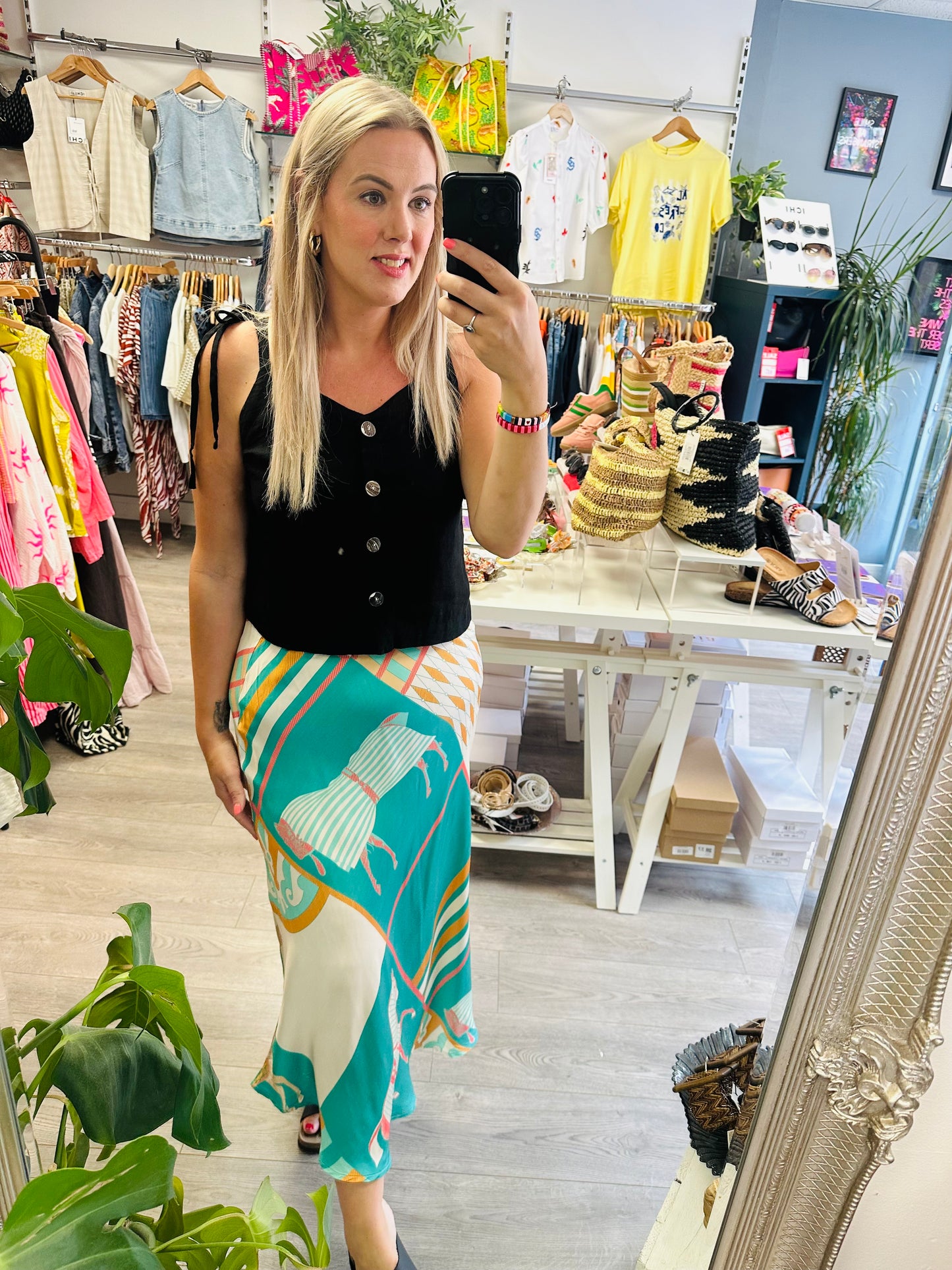 Arden Skirt Green