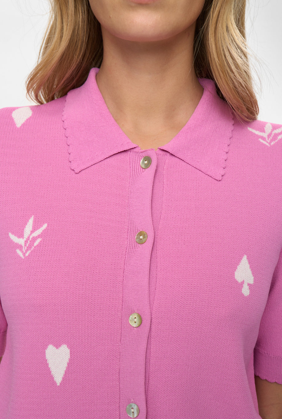 Malitta Cardigan Fuchsia Pink