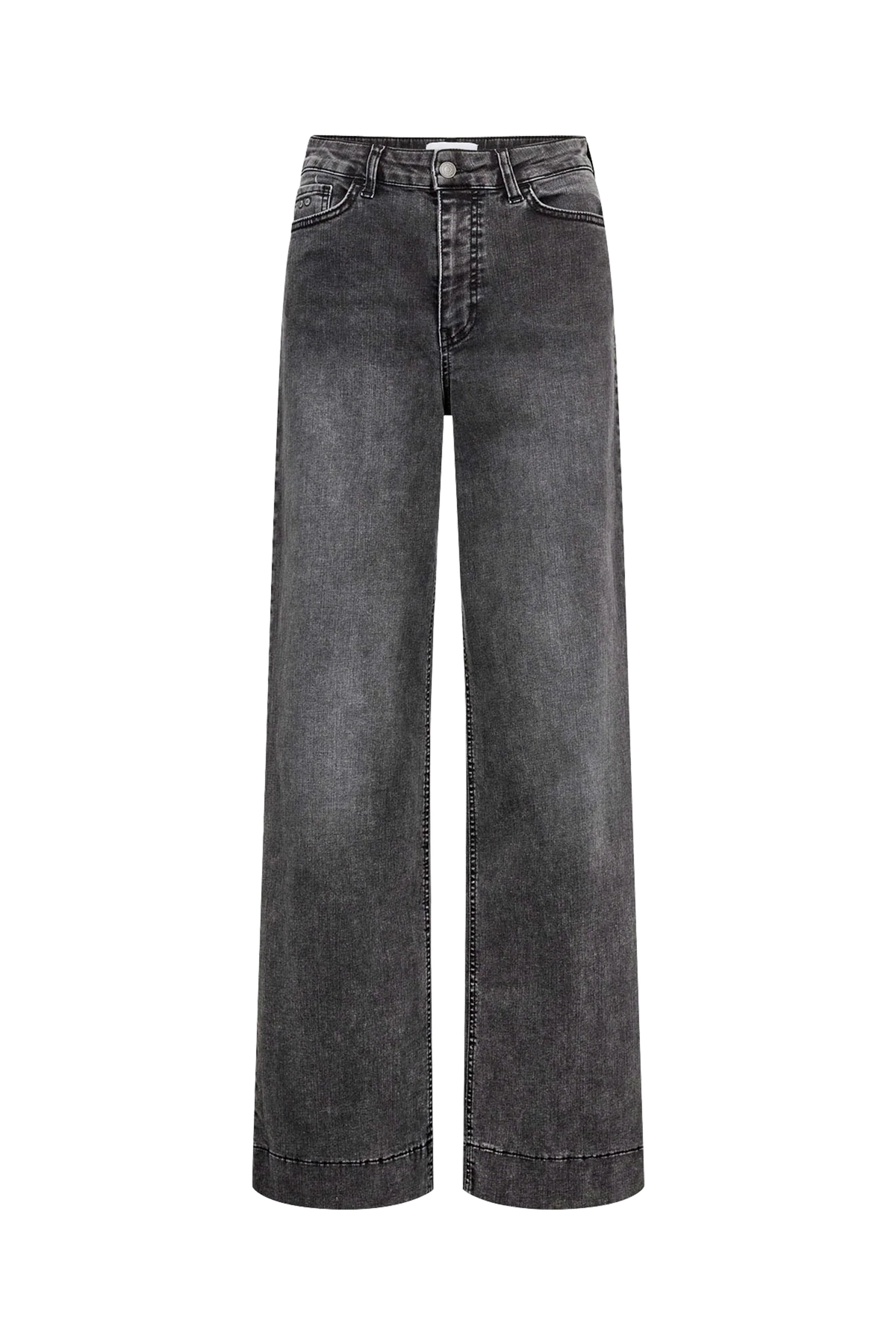 Paris Cropped Jeans Grey