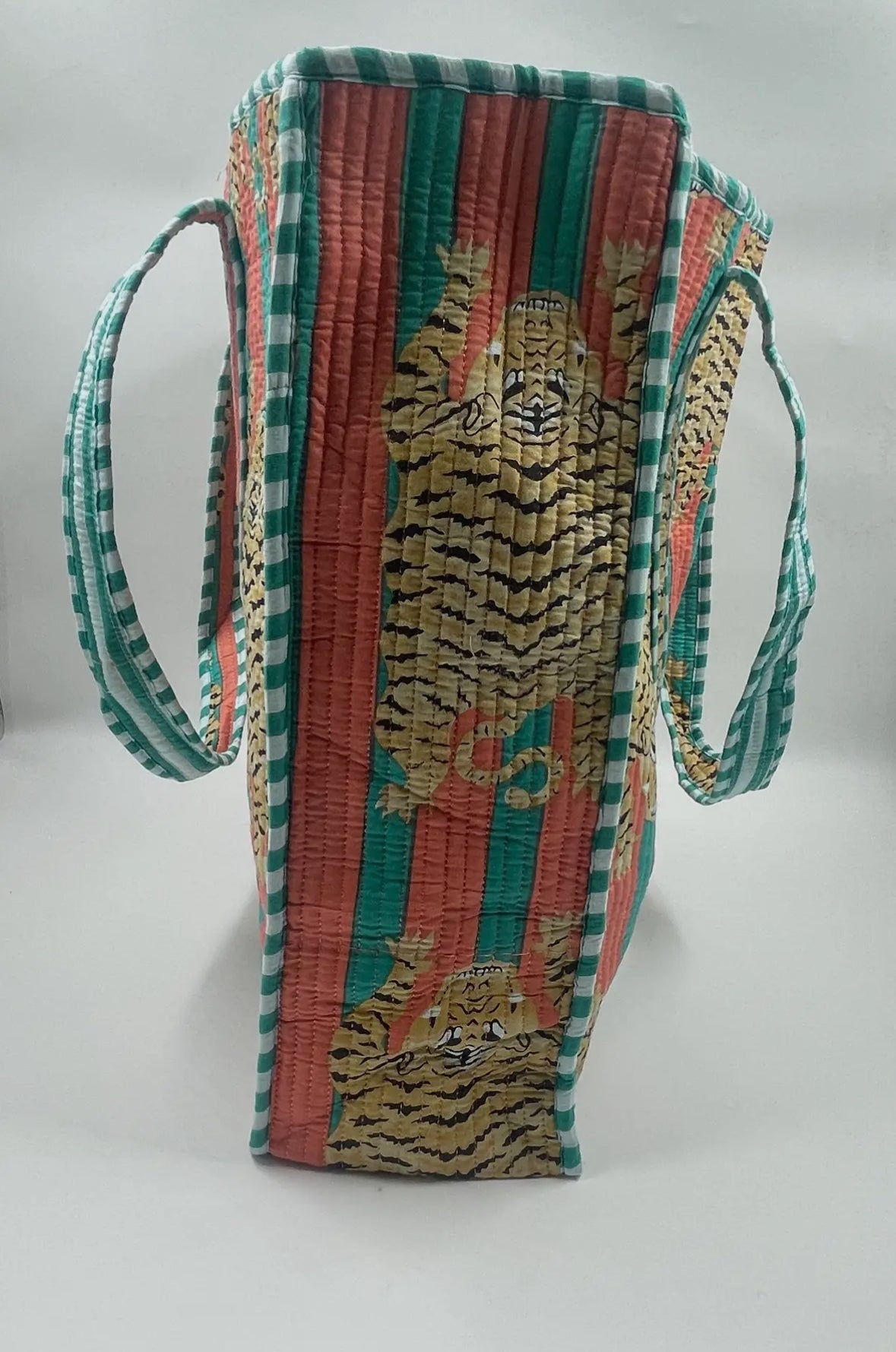 Multicoloured Tigers Tote Bag
