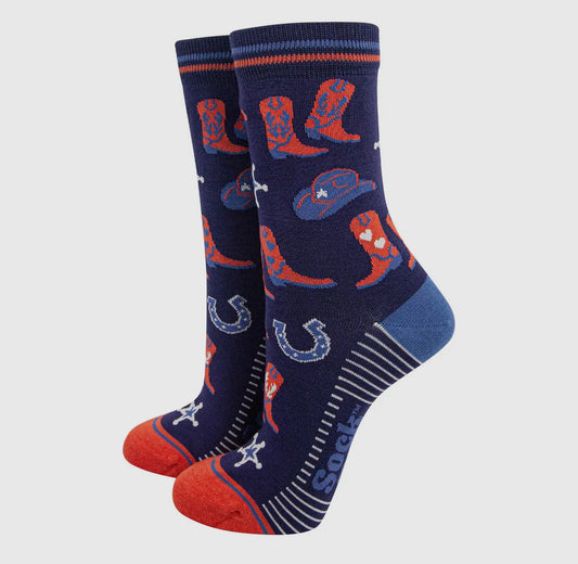 Cowboy Bamboo Socks