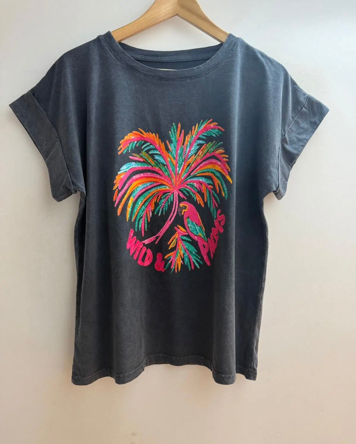 Tropical Palm Tee - Rogue Boutique UK
