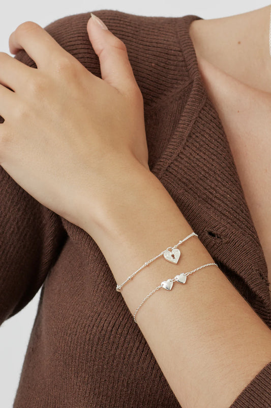 Heart Padlock Bracelet