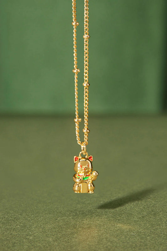 Lucky Cat Necklace