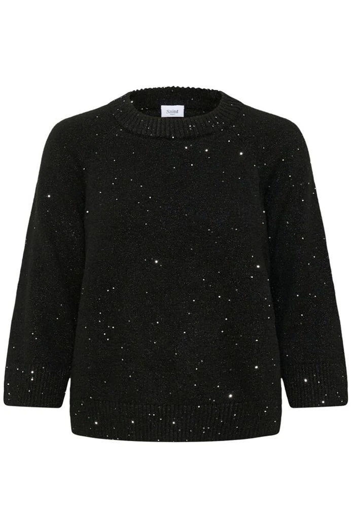 Nova Sequins Jumper Black