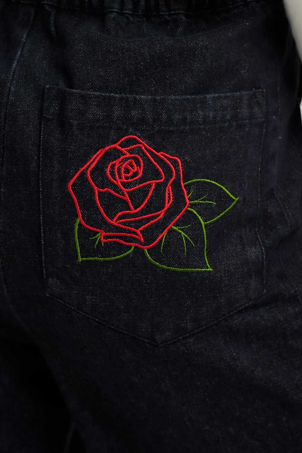 Mila Barrel Denim Trousers