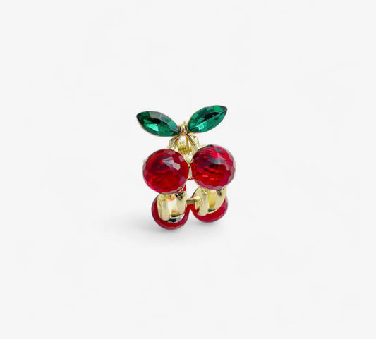 Mini Cherry Hair Claw - Rogue Boutique UK