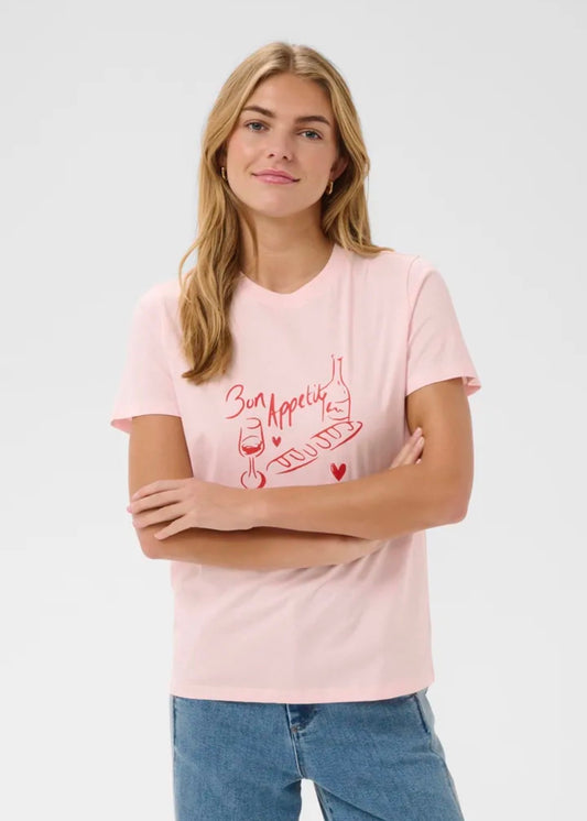 Pemillo T-Shirt Pink - Rogue Boutique UK