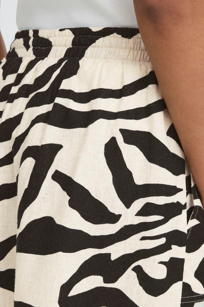 Linno Animal Print Skirt